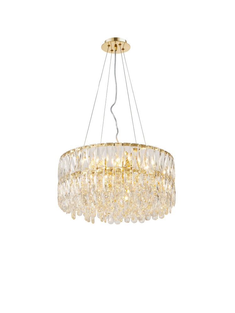 Люстра ф500*H260 (1000) мм, E14 10*40W (400W) NewRgy H GOLD (Золото) E61-ф500*H260 H GOLD