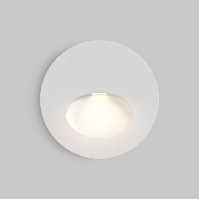 LED светильник 7 см, 3W, 3000K, Maytoni Bil O015SL-L3W3K, белый, вр 5,7 см