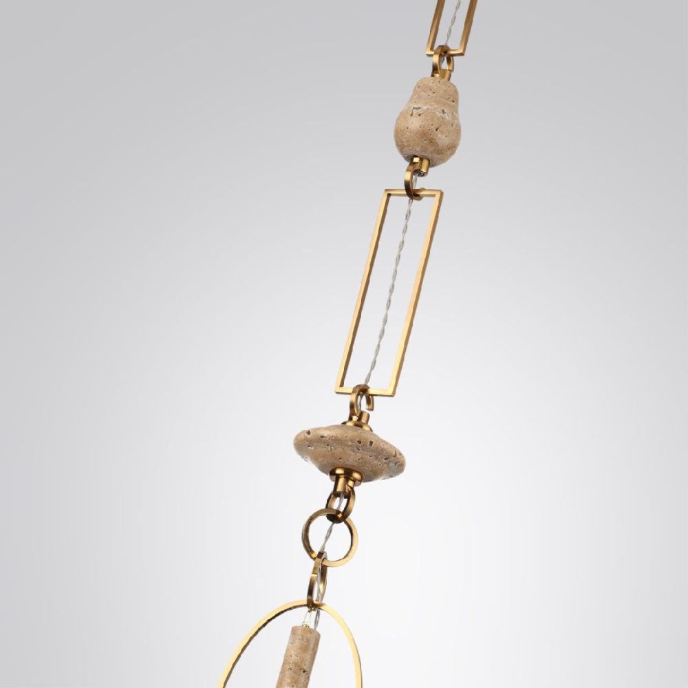 Подвесной светильник 26 см, Odeon Light Pendant Krema 5441/1C, латунь