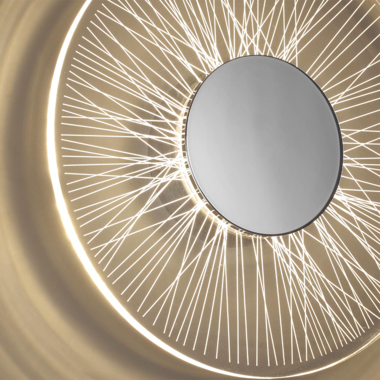 Бра 30*5 см, 9W, 3000K полированный хром Odeon Light Solaris 6628/9WL