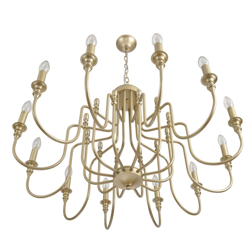 Люстра *85*52,5-102 см, 12*E14*40W, Lumion Suana LUM8318/12, золотой