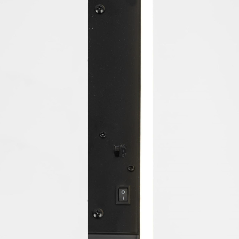 Бра 60*8 см, 24W, 3000-5500-4000К, Черный Citilux Тринити CL238561