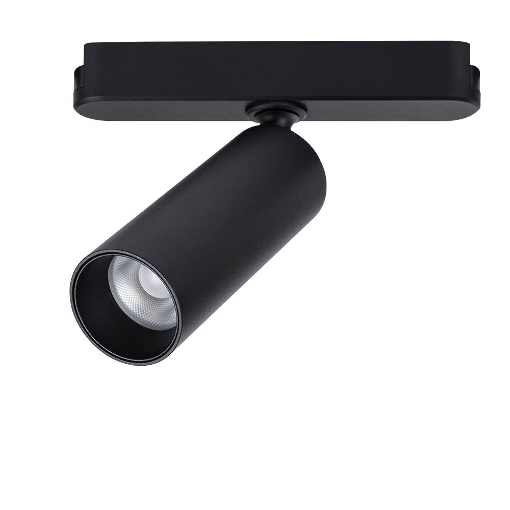 Трековый светильник 14,5*4*14,7 см, LED * 1 * 7W, 4 000 К, Arte Lamp Rapid A6156PL-1BK, Черный