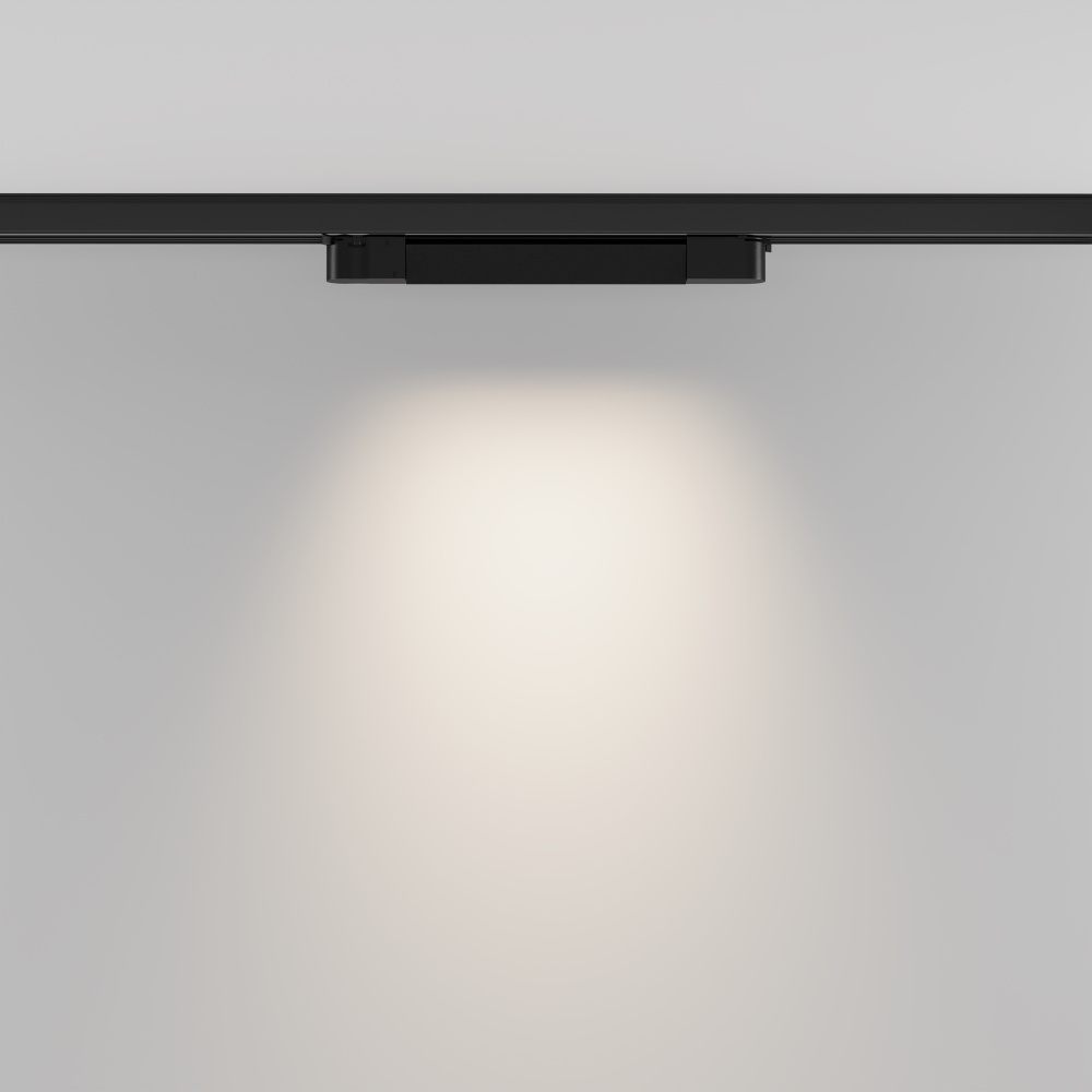 Трековый светильник 34,5*3,5*-6 см, *LED*10W, 4000K, Maytoni Technical Points TR195-3-10W4K-M-B(N), Черный