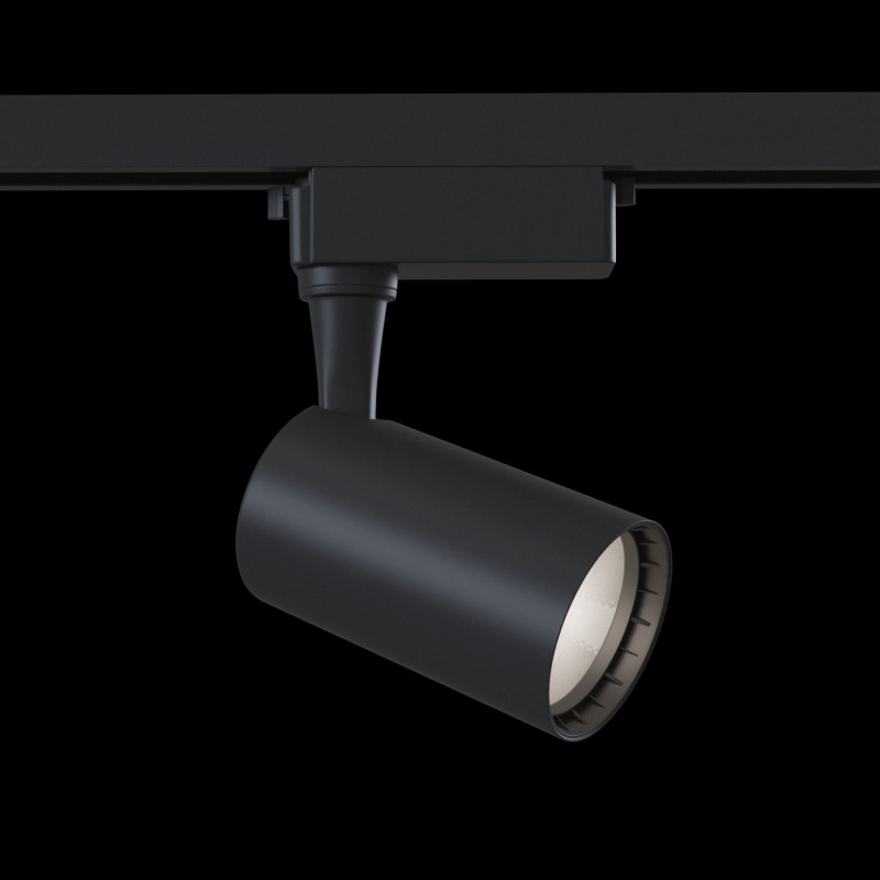 Трековый светильник Maytoni Track TR003-1-6W4K-B, черный, LED, 6W, 4000K, 480Lm