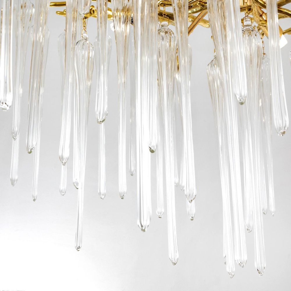 Подвесная люстра 76*76*140 см, G9 10xG9W, Золото MODESTYLE MS.2114.760