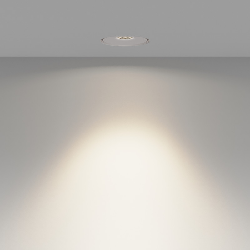 Встраиваемый светильник 9,9*9,9*4,9 см, LED, 9W, Maytoni Technical Move DL060-9W3-4-6K-TRS-W белый