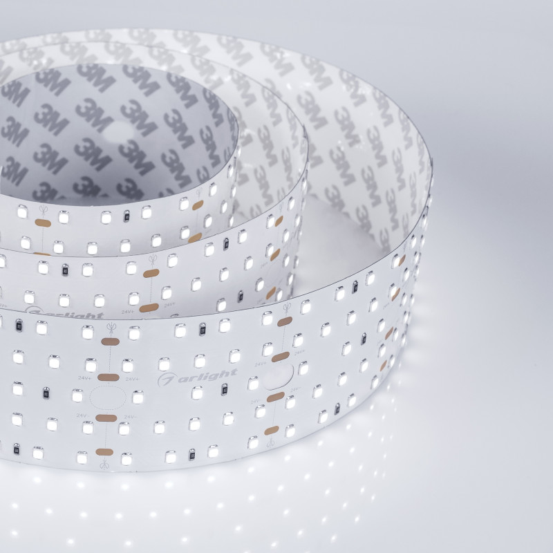 Лента S2-2500 24V White 5500K 52mm (2835, 420 LED/m, LUX) (Arlight, 30 Вт/м, IP20) 021203. Цена указана за 2,5 метров. Продается кратно 2,5 метрам.