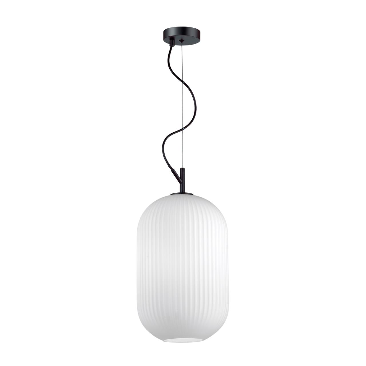 Светильник подвесной Roofi 4752/1 Odeon Light, диаметр 25 см, черный