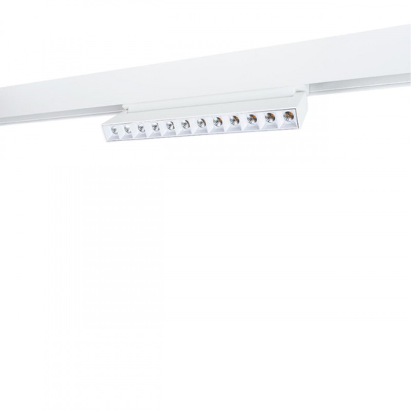Магнитный трековый светильник 22 см 15W 4000K Arte Lamp LINEA  A4638PL-1WH белый