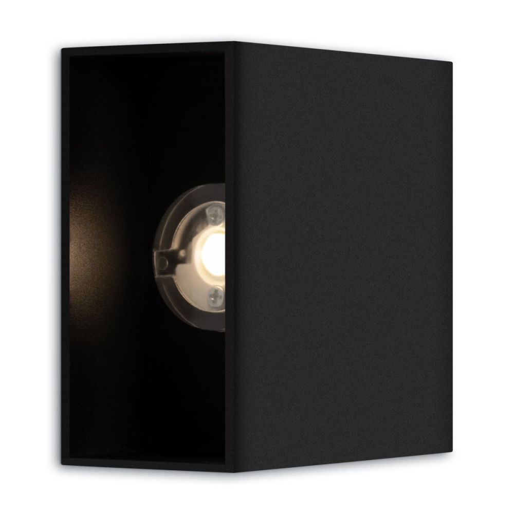 Настенный светильник 10 см, 6W, 4000K, Freya Fless FR10005WL-L6B, черный