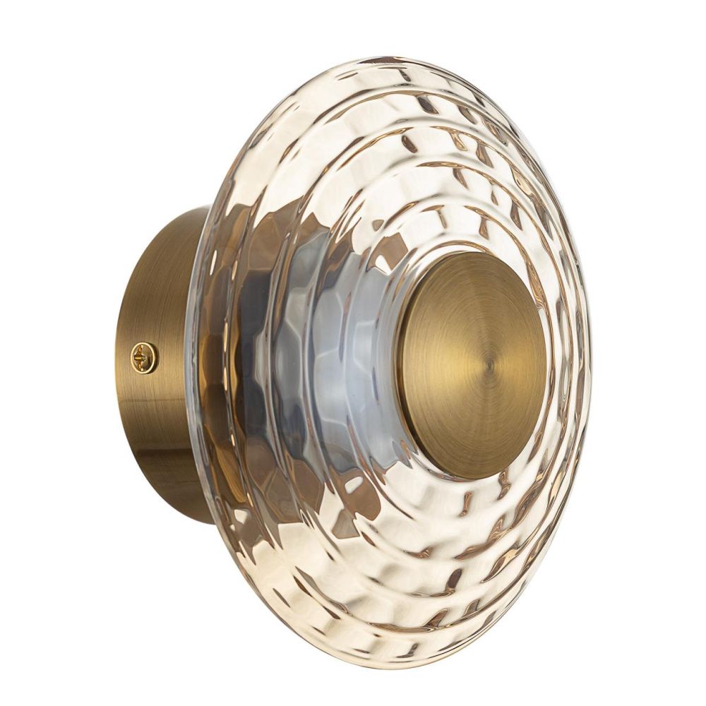 Светильник 15 см, 6W, 3000K, Citilux JANTAR CL240313, латунь