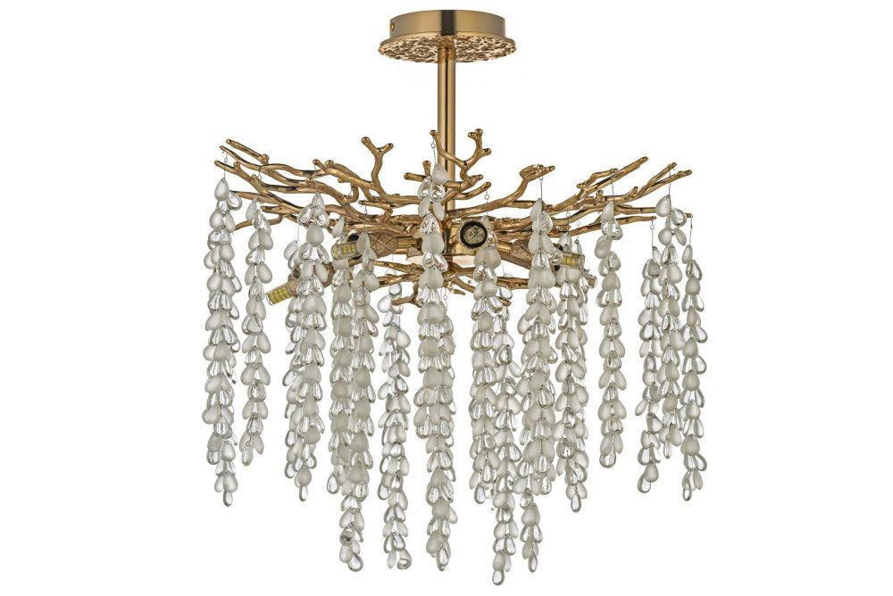 Люстра потолочная *46*55 см, 6*G9*40W, Dio D`arte Tavenna Gold Tavenna H 1.3.46.800 G, золотой