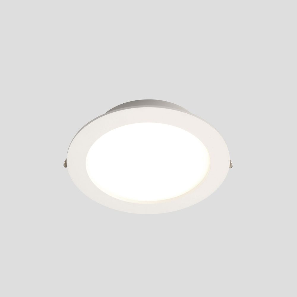 Светильник встраиваемый *14,1*3 см, вр 11,5 см, LED*12W, 4000K, Crystal Lux CLT 529 CLT 529C142 WH 4000K, Белый