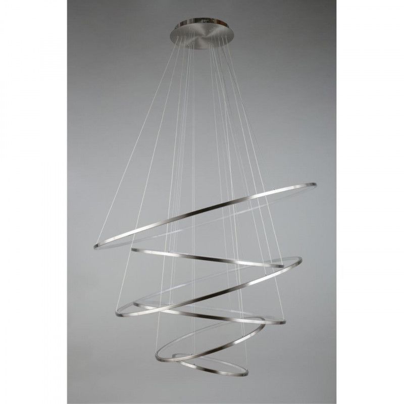 Каскадная люстра 120*120-300 см 243W, 4000K, Aployt Monisia APL.020.13.243, хром