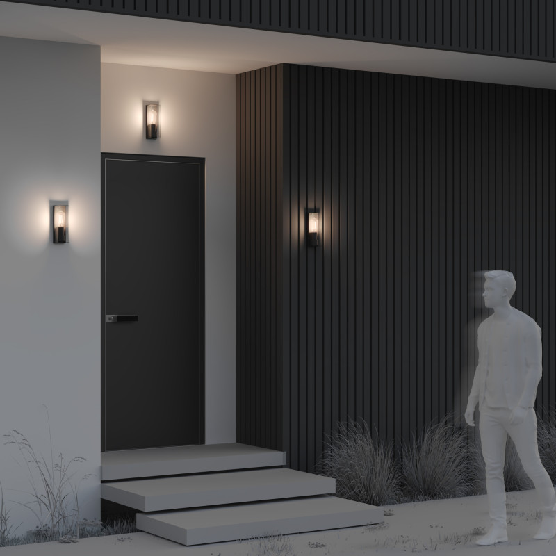 Светильник настенный 25,6*8,6*8,8 см, 1*E27, 15W, Maytoni Conf O450WL-01GF серый