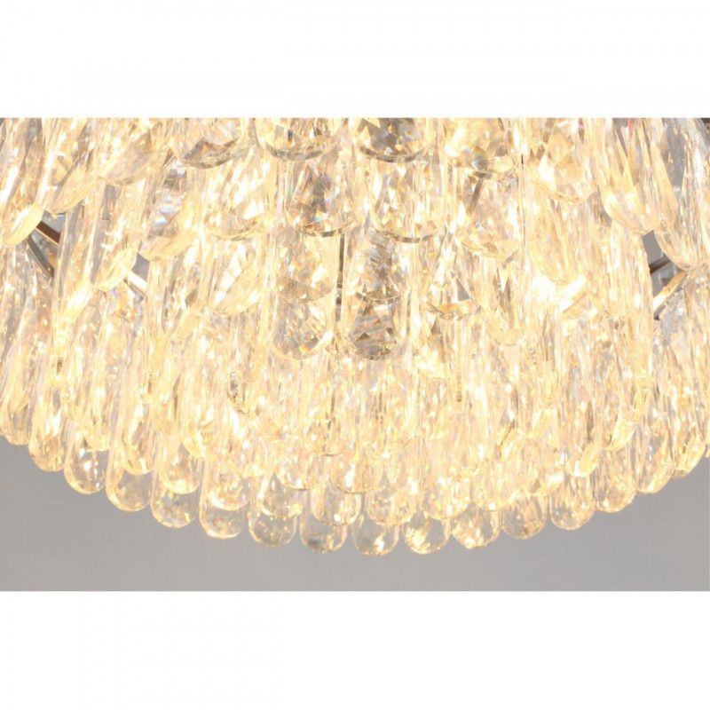 Подвесная люстра 55*40-90 см, E14, 40W, Aployt Nikoul APL.832.13.12, хром