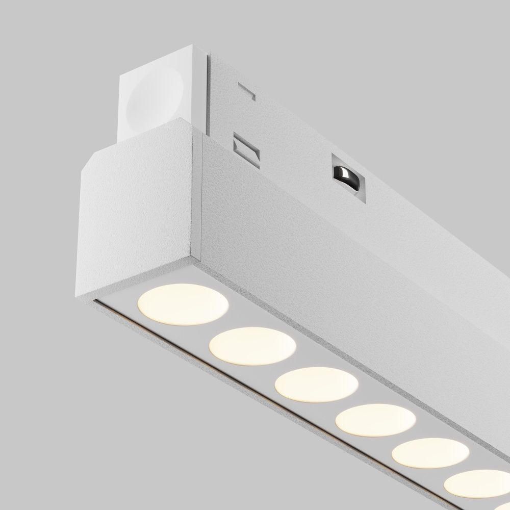 Трековый светильник Points Exility 2700-6000K 24Вт 36° Dim Dali2, 43,4*2,22-4,36 см, LED*24W, Maytoni TR031-4-24WTW-DD2-W, Белый