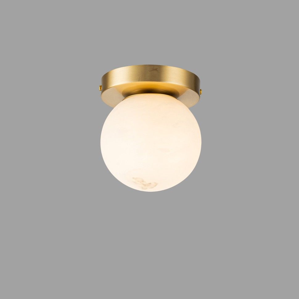 Светильник 12-14 см, 1*G9*40W, Belfast Ravenhill 3333Y BR MB, Латунь