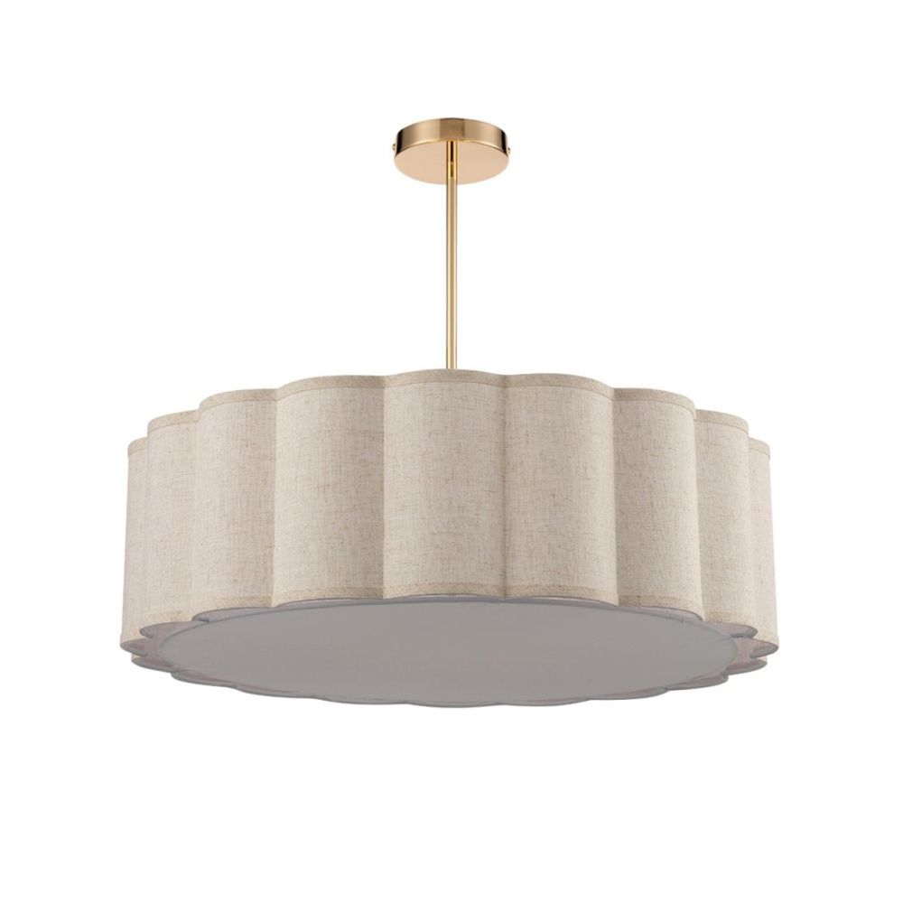 Люстра потолочная *64*54,5-54,5 см, 7*E14*40W, Lumion Kortni LUM8287/7, золотой