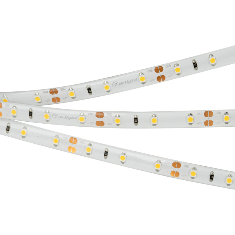 Лента герметичная RTW-SE-A60-8mm 12V Day4000 (4.8 W/m, IP65, 2835, 5m), Arlight 015447(2). Цена указана за 5 метров. Продается кратно 5 метрам.