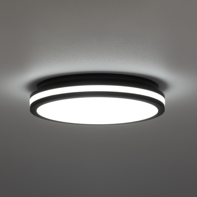 Светильник 29 см, 24W, 3000К-6000К IP64 Citilux CL711021V LUNS Черный
