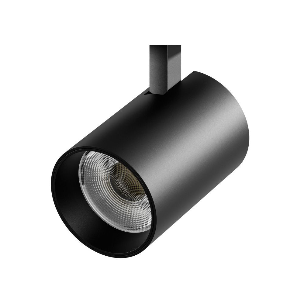 Светильник светодиодный (тушка) для трековых систем QUATTRO либо потолочный (накладной или встраиваемый) *8*10,8 см, 3000K, Lightstar Alta Base 215337, Черный