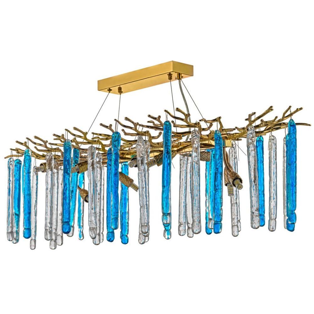 Люстра подвесная ** см, 10*G9*40W, Dio D`arte Tavenna Gold Tavenna H 1.5.100x40.176 G, золотой