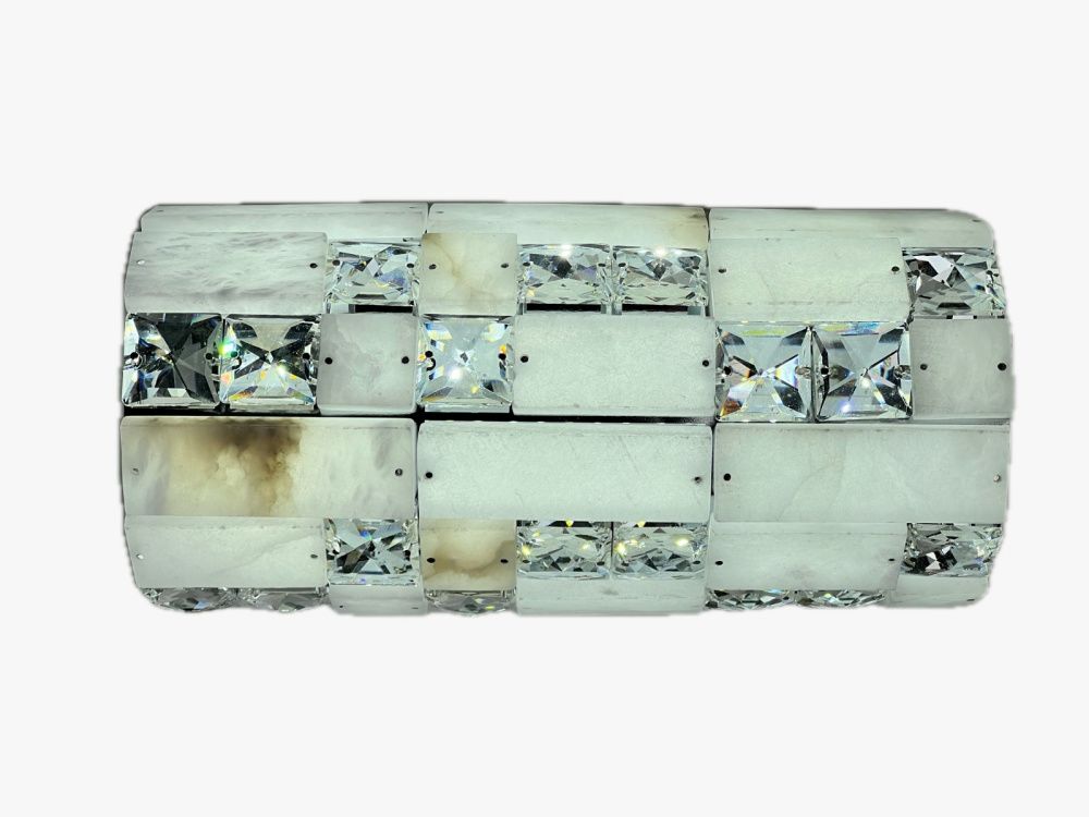 Бра 8838-1, H300MM*150MM / SP60ММ LED, 12W, K, Alva Donna, Серебро