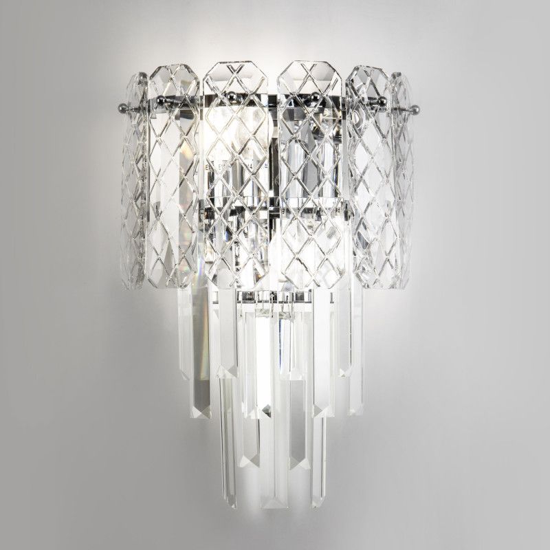 Бра 23*14*32 см, Е14 2x40W, Хром MODELUX ML.20210.2 CR