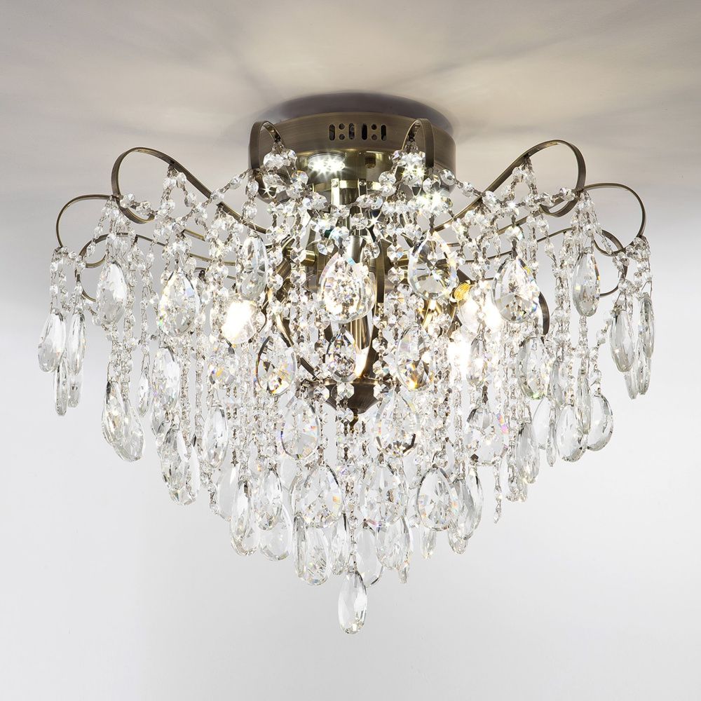 Люстра 57*57*45 см, Е14/LED 6x40W, Бронза MODELUX ML.1702.6 AB