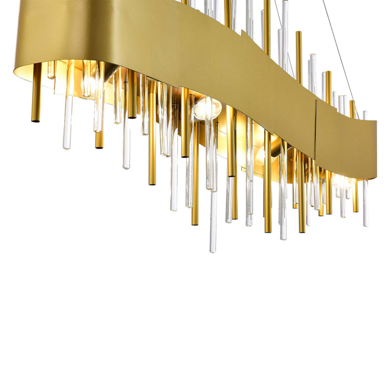 Люстра 100 см ST LUCE OLVERA SL1633.213.08 Матовое золото