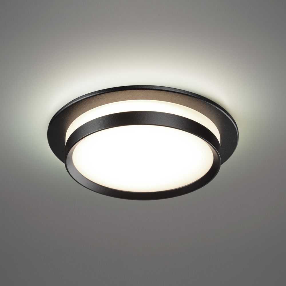 Светильник 10,5 см, Novotech 371036, черный