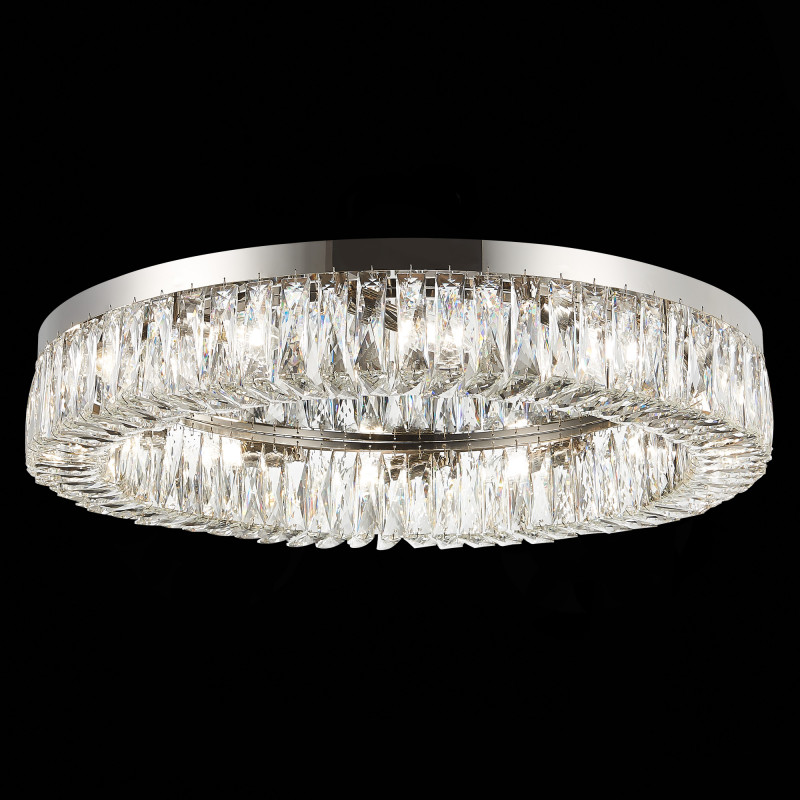 Люстра потолочная 82 см, 480W, ST LUCE Rifrazio SL1226.102.12 Никель