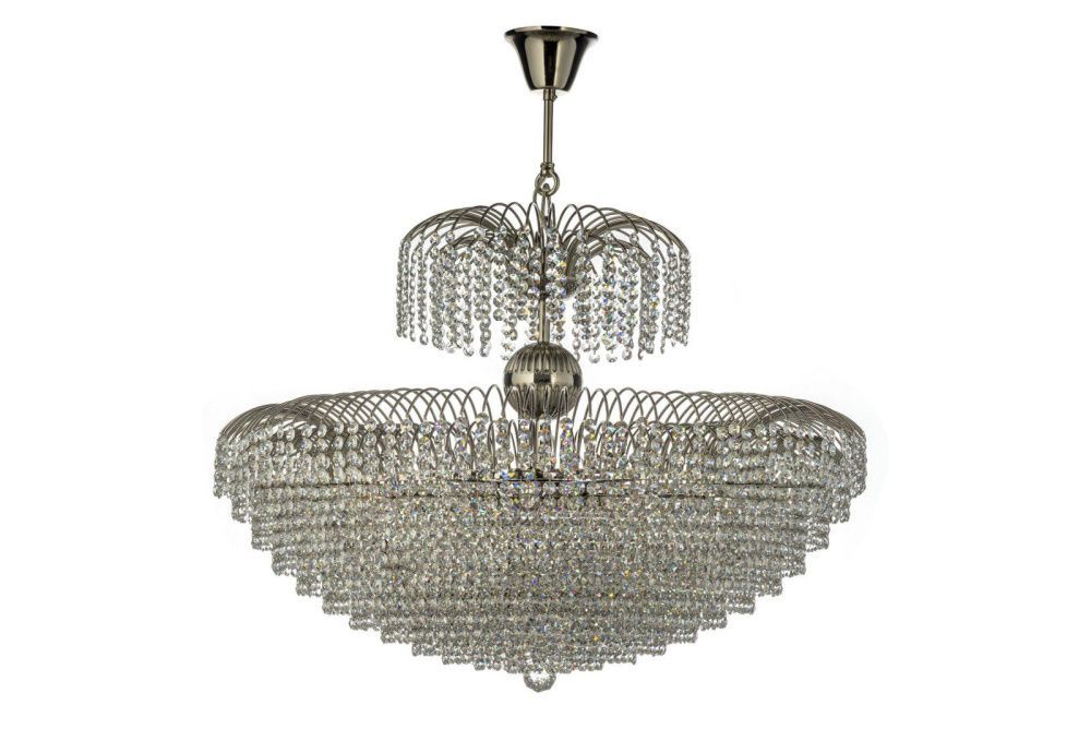 Люстра подвесная *80*60 см, 16*E14*40W, Arti Lampadari Salentino Salentino E 1.5.80.100 N, Матовый никель