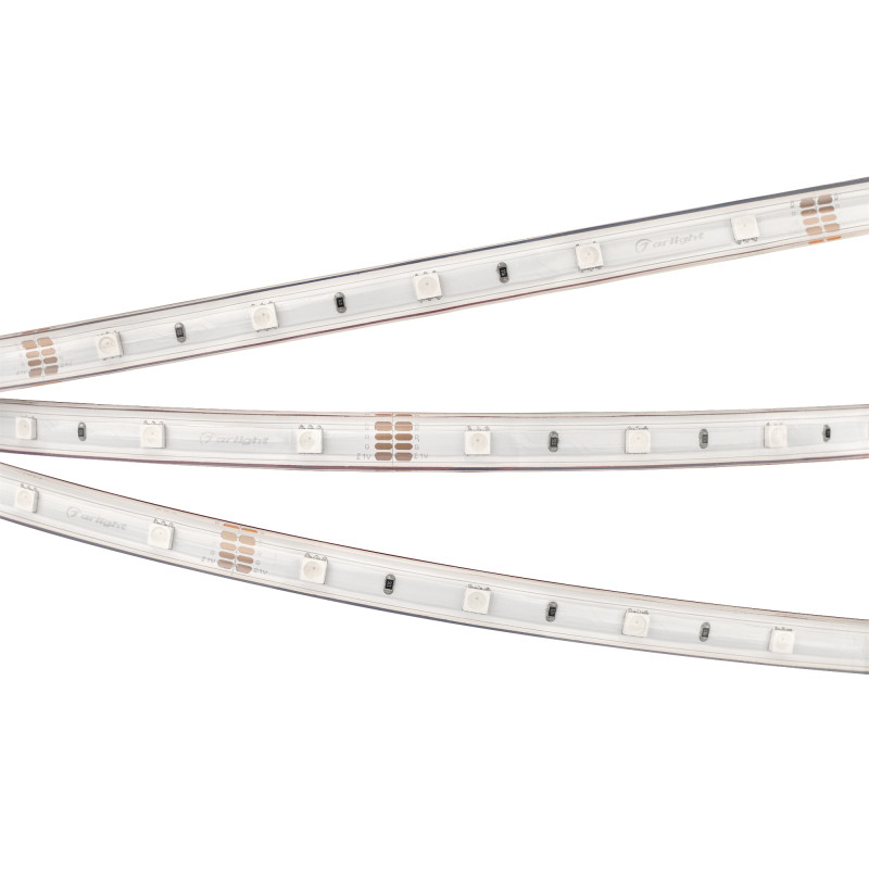 Лента герметичная RTW-PS-B30-13mm 24V RGB (7.2 W/m, IP67, 5060, 5m) (Arlight, 7.2 Вт/м, IP67) 026484(2). Цена указана за 5 метров. Продается кратно 5 метрам.