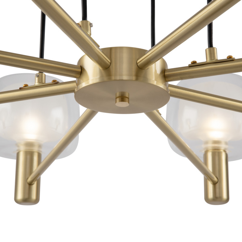 Светильник 112 см, Maytoni Vision MOD411PL-08G, золото