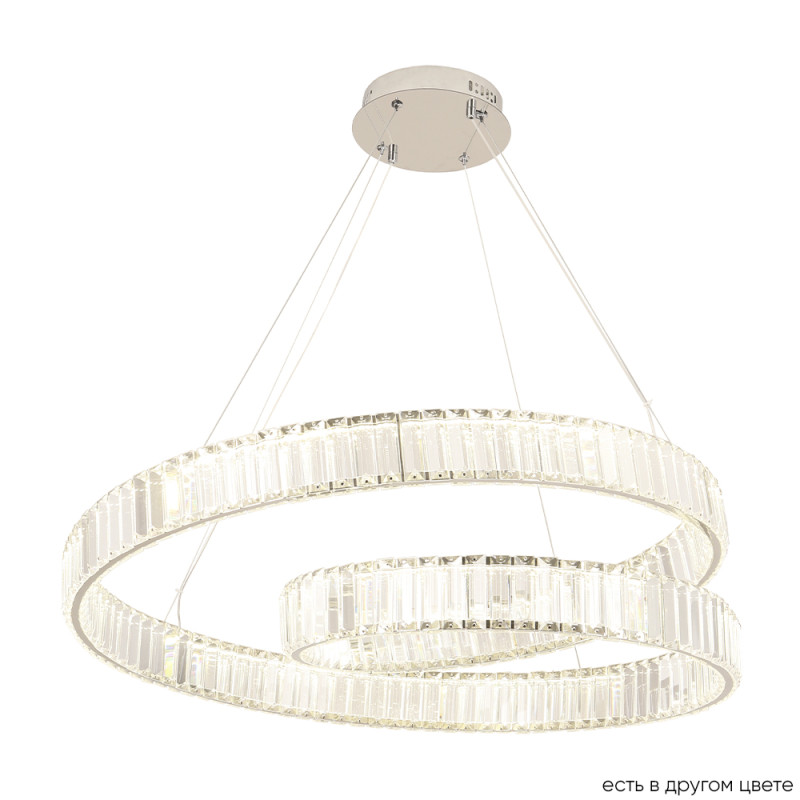 Светильник 80 см, 120W, 4000K, Crystal Lux MUSIKA SP120W LED CHROME, хром