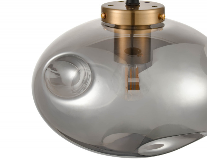 Подвесной светильник  22*140 см, 1*E27 черный, бронза Vele Luce Alieno VL5352P11