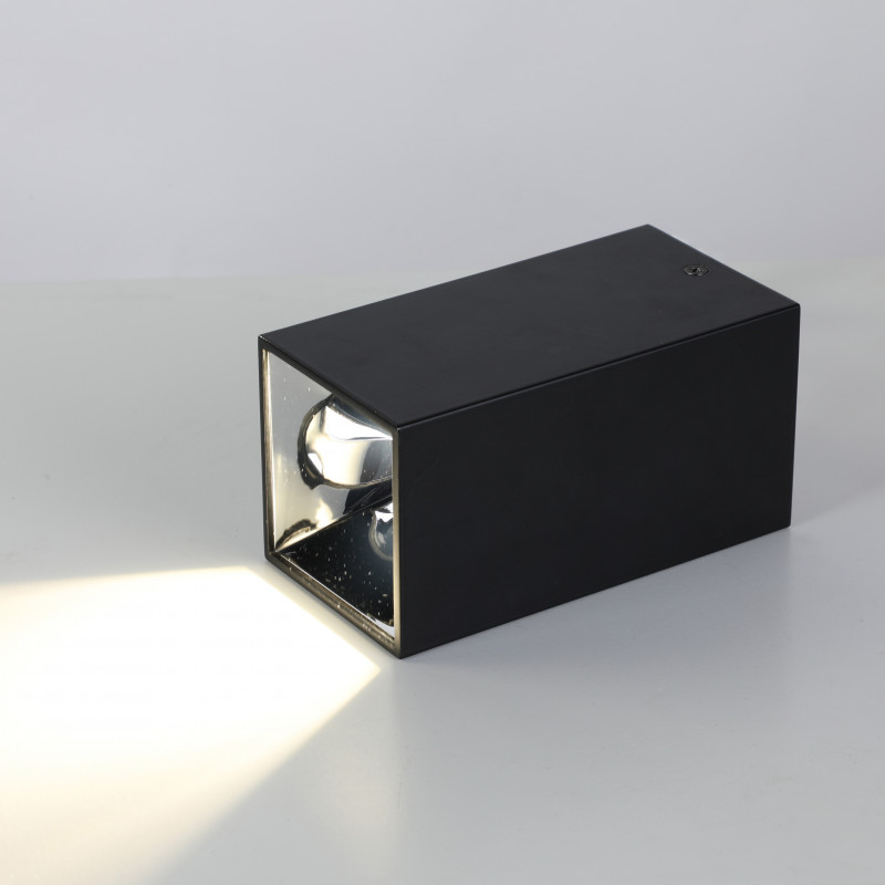 Светильник 7,4*7,4 см, LED 12W, 4000K Favourite Tetrahedron 2400-1U, L74*W74*H140, черный