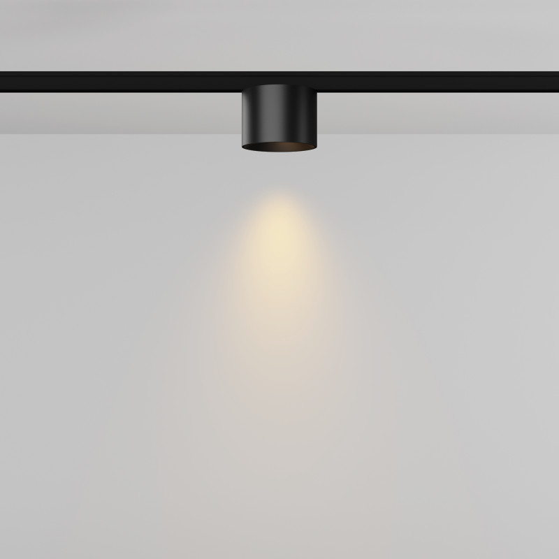 Трековый светильник 6*3,7 см, LED 5W 2700K Maytoni Technical Accessories for tracks Levity Alfa S TR188-1-5W2.7K-M-B черный