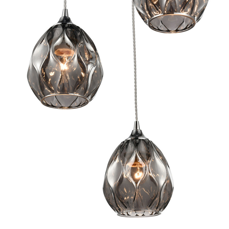 Подвесной светильник  40*145 см, 3*E27 хром Vele Luce Elision VL5593P23
