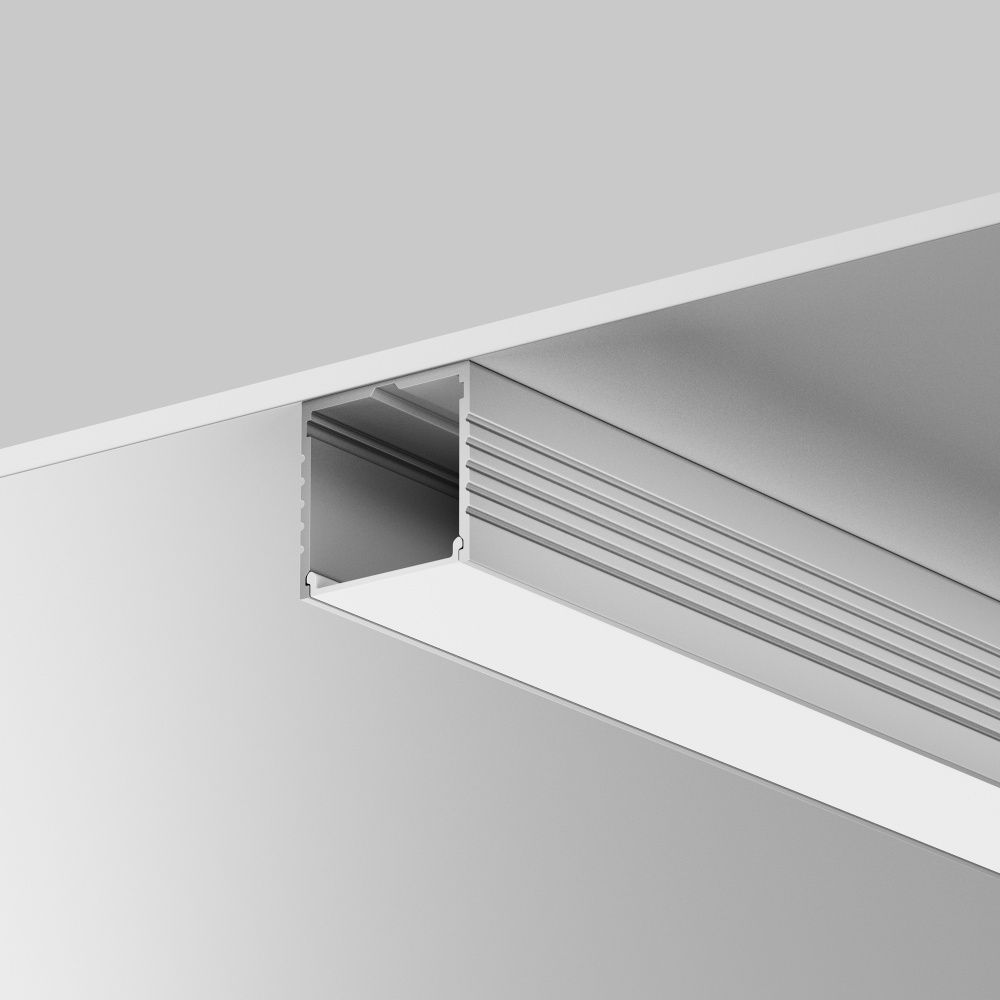 Рассеиватель для профиля 35×35 (Белый, 10 м), ALM-3535A-O-DF-10M 642031, 1000*3*1 см, Maytoni Led Strip 642031, Белый