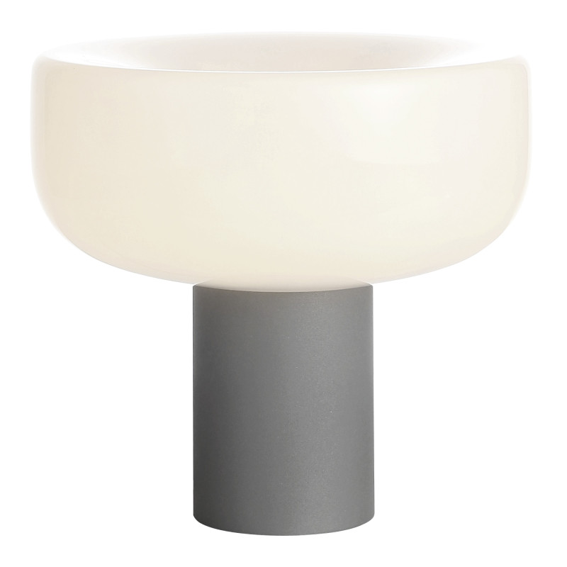 Настольная лампа 30*27,6 см, LED, 5W,  3000К, ST-Luce Ripple SL6014.504.01 серый