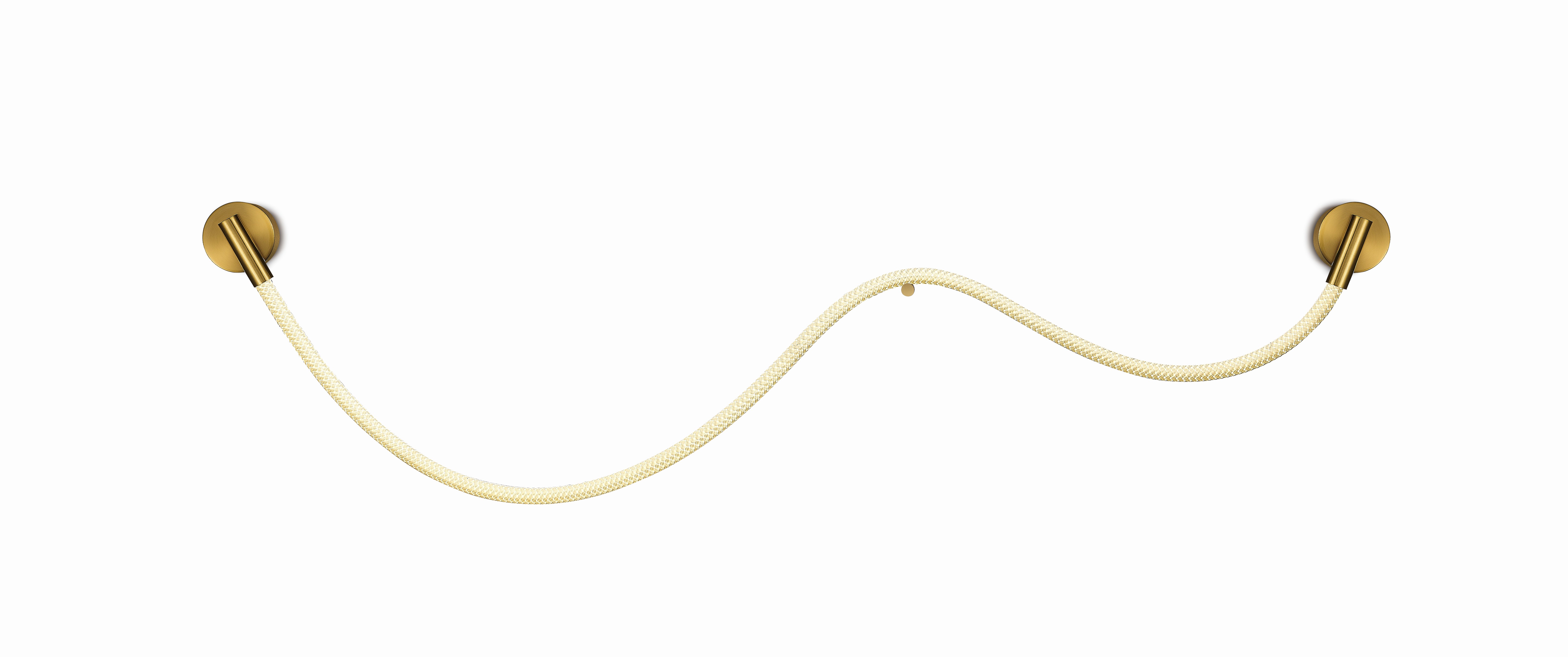 Бра 1300*270, LED, 18W 4000K NewRgy LED W2311-DW-138 BRASS, SAND BLACK