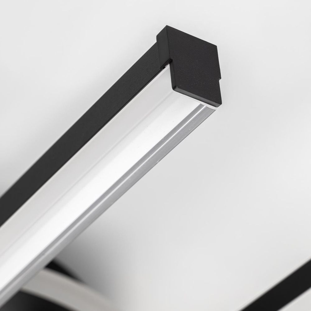 Люстра 120*120*11 см, 100W, 3000-6000K, 22 м2 Citilux Trent CL203641 черный