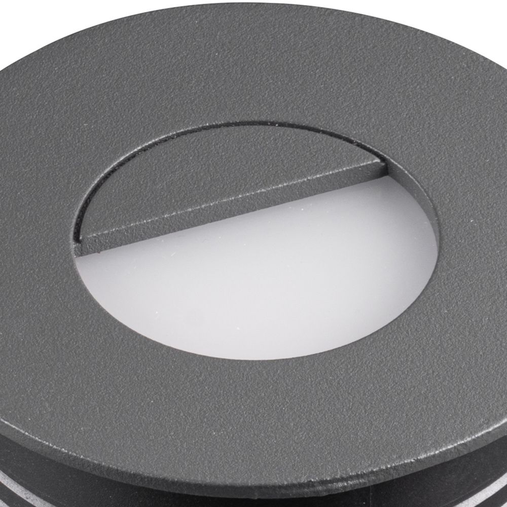 Уличный светильник 8*8,5 см, вр  см, *LED*3W, 3000K, Mantra Aspen MAN7027, чёрный