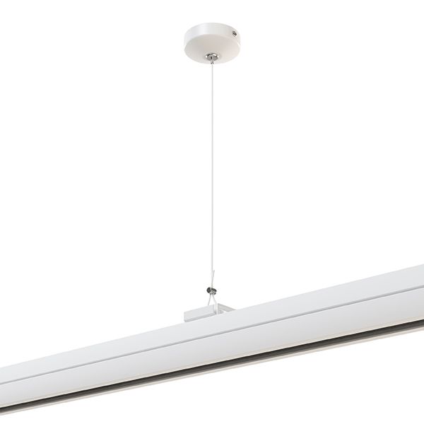 Подвес Lightstar BARRA 504196 универсальный трековый 5 м для однофазных и трехфазных треков БЕЛЫЙ, шт