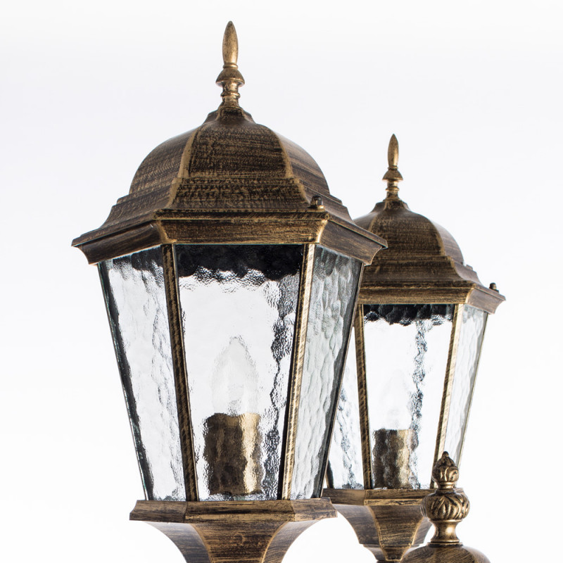 Уличный светильник Arte Lamp A1207PA-3BN Genova, 230 см