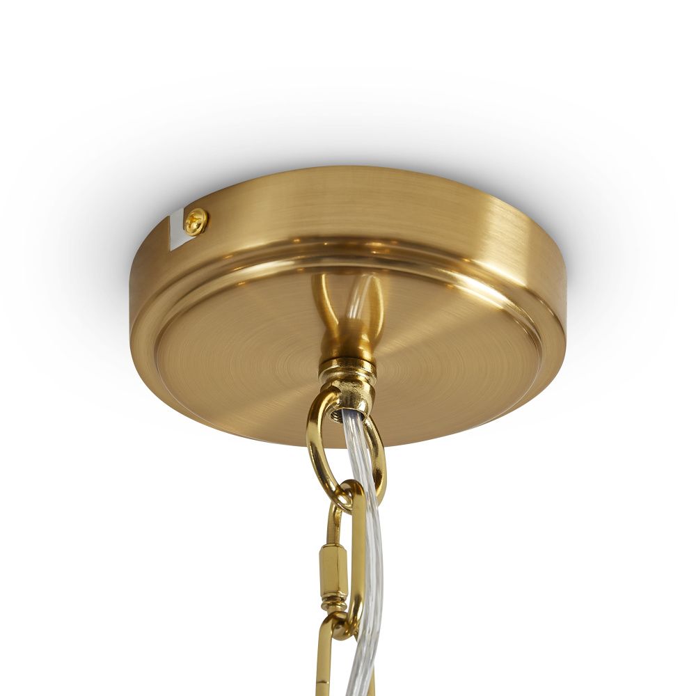 Подвесной светильник 66-152 см, 5*E14*40W Freya Harvest FR2040PL-05BS, Латунь